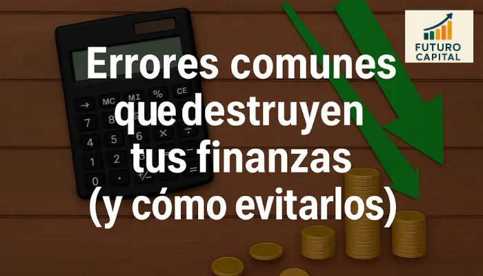 Errores comunes que destruyen tus finanzas (y cómo evitarlos)