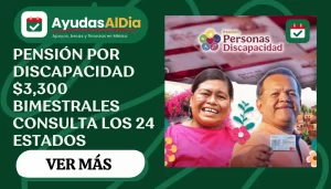 Pensión por discapacidad de 30 a 64 años en 2026: quiénes pueden recibir $3,300 y en qué estados aplica