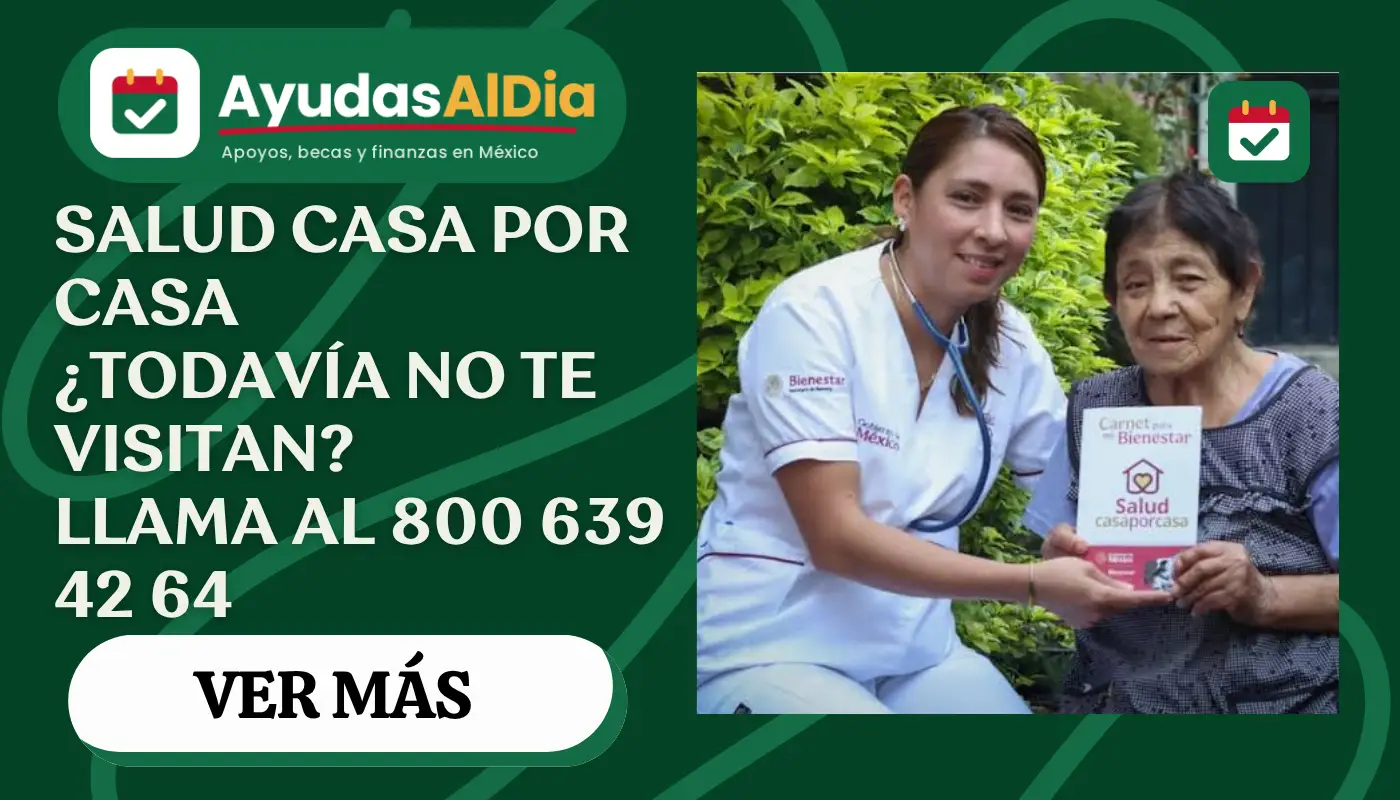 Salud Casa por Casa 2026: qué hacer si todavía no han visitado a un adulto mayor